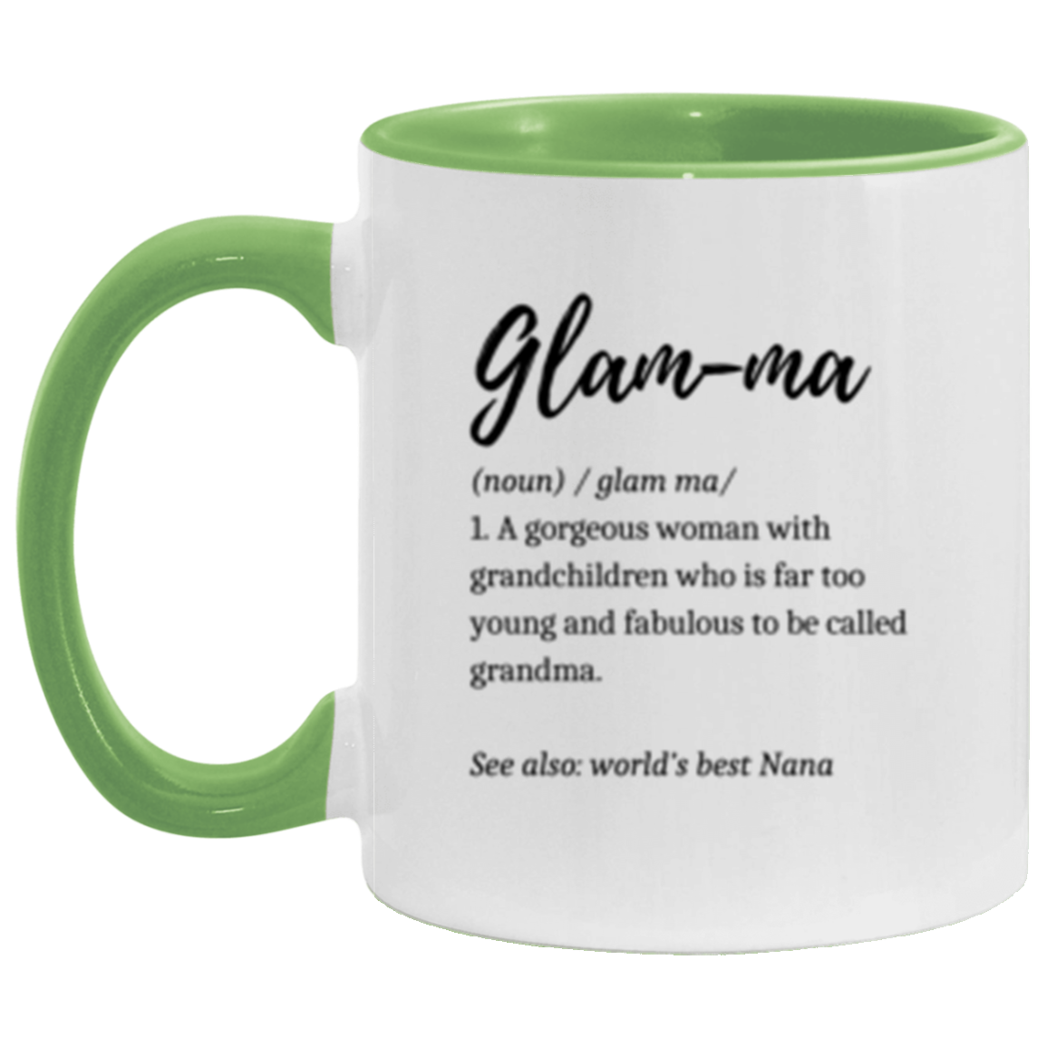 GLAM-MA 11oz Accent Mug