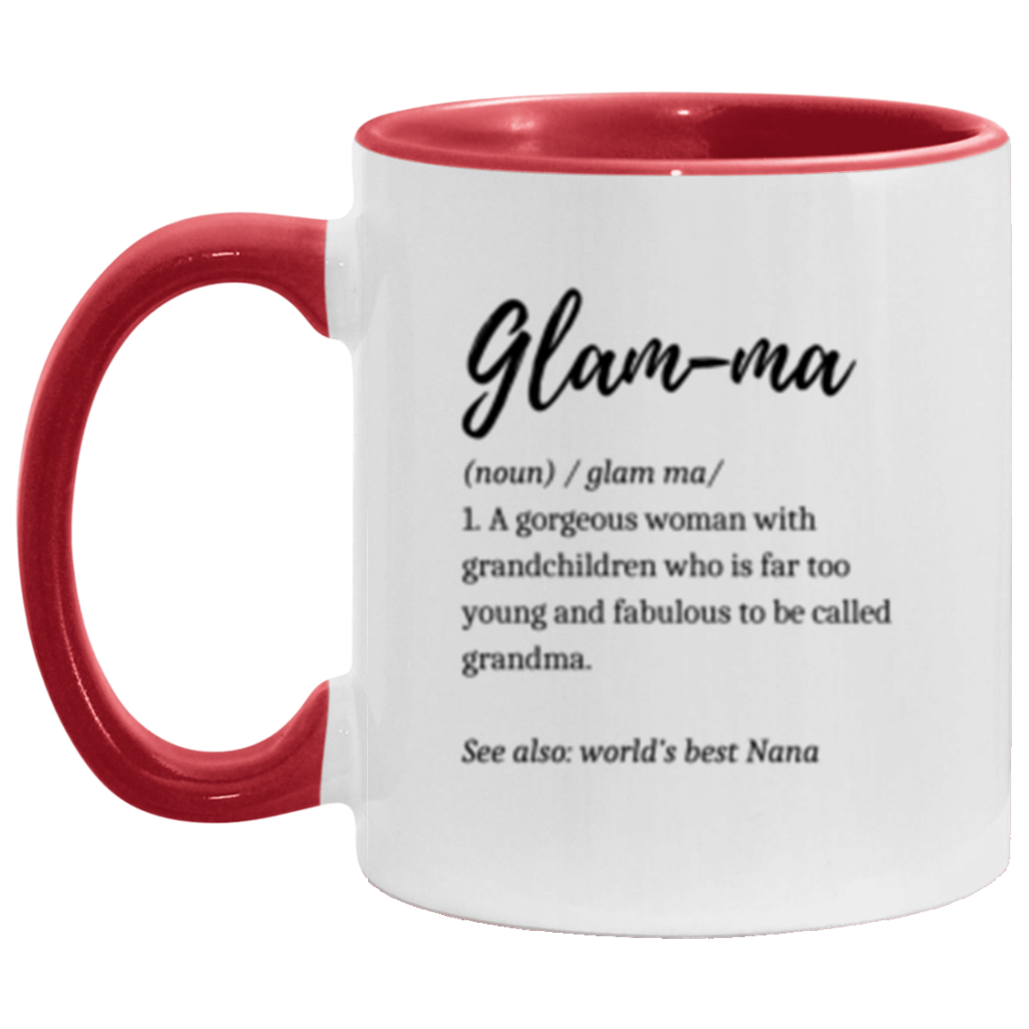 GLAM-MA 11oz Accent Mug