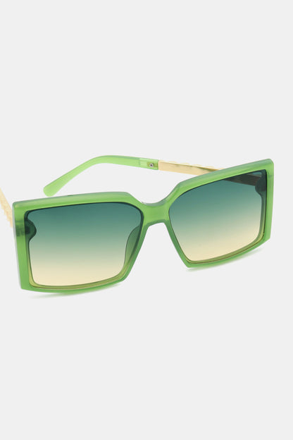 Polycarbonate Frame Square Sunglasses - Nicole Lee Apparel