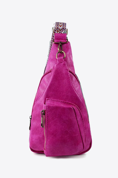 All The Feels PU Leather Sling Bag - Nicole Lee Apparel