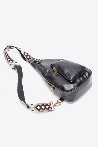 All The Feels PU Leather Sling Bag - Nicole Lee Apparel