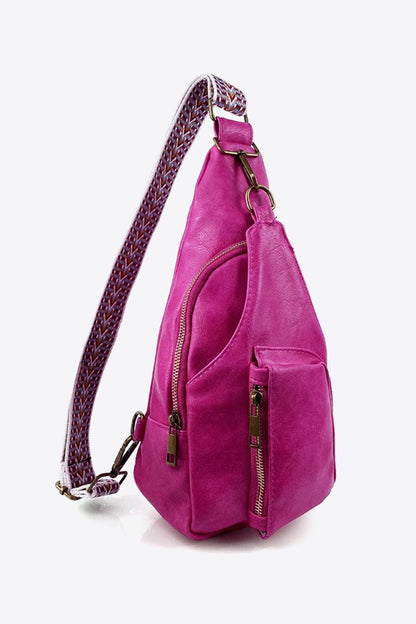 All The Feels PU Leather Sling Bag - Nicole Lee Apparel