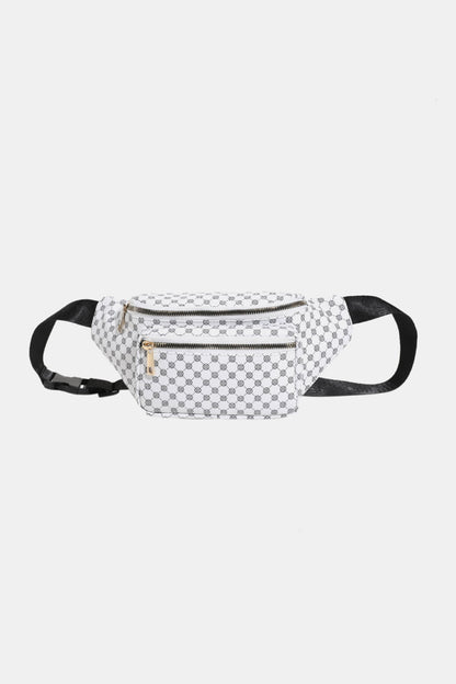 Printed PU Leather Sling Bag - Nicole Lee Apparel