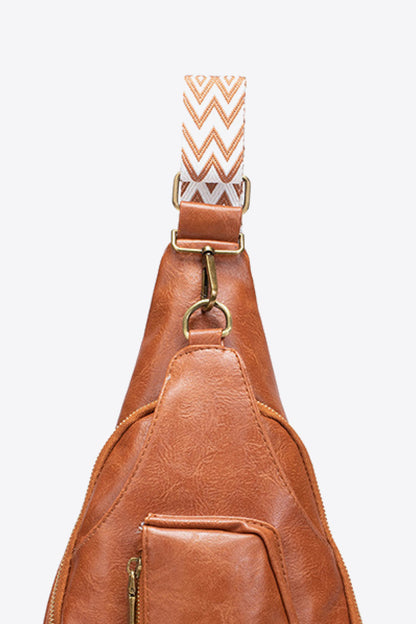 All The Feels PU Leather Sling Bag - Nicole Lee Apparel