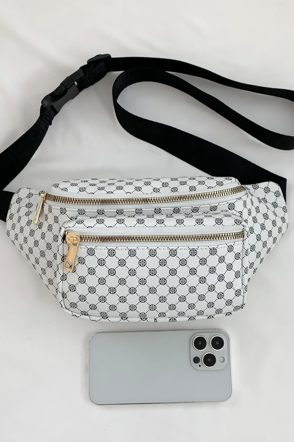 Printed PU Leather Sling Bag - Nicole Lee Apparel