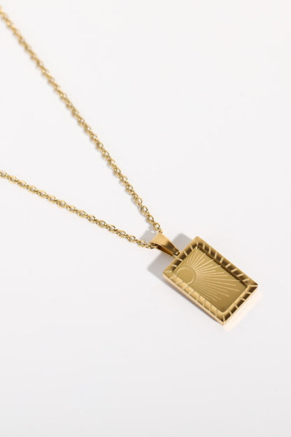 Stainless Steel 18K Gold-Plated Necklace - Nicole Lee Apparel