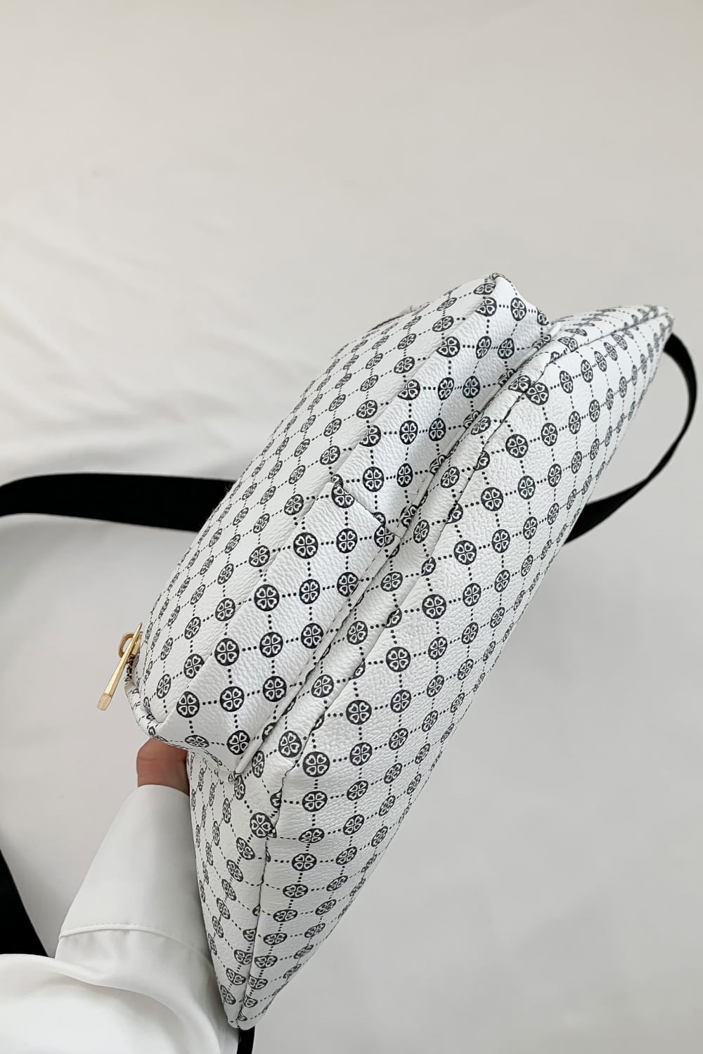 Printed PU Leather Sling Bag - Nicole Lee Apparel