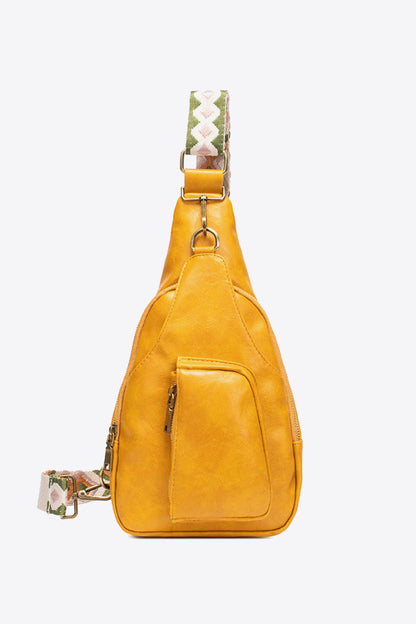 All The Feels PU Leather Sling Bag - Nicole Lee Apparel