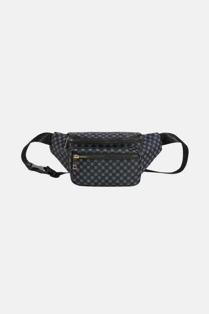 Printed PU Leather Sling Bag - Nicole Lee Apparel