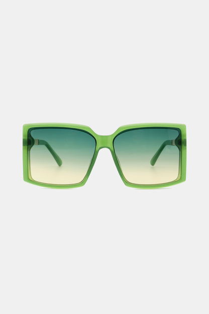 Polycarbonate Frame Square Sunglasses - Nicole Lee Apparel